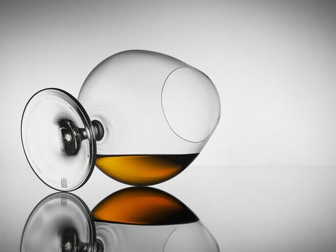 Cognac cleanses internal parasites