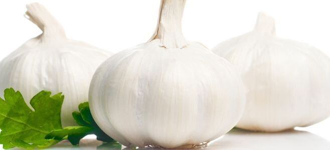 Garlic from internal parasites