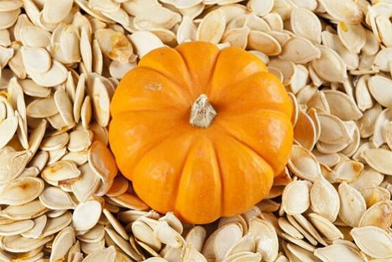 Pumpkin seeds will help to successfully clean the body of parasites