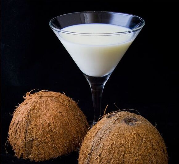 You can get rid of parasites in your body with coconut milk