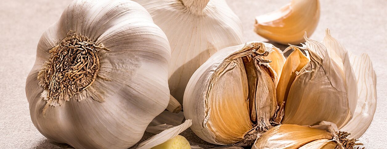 Garlic fights worms